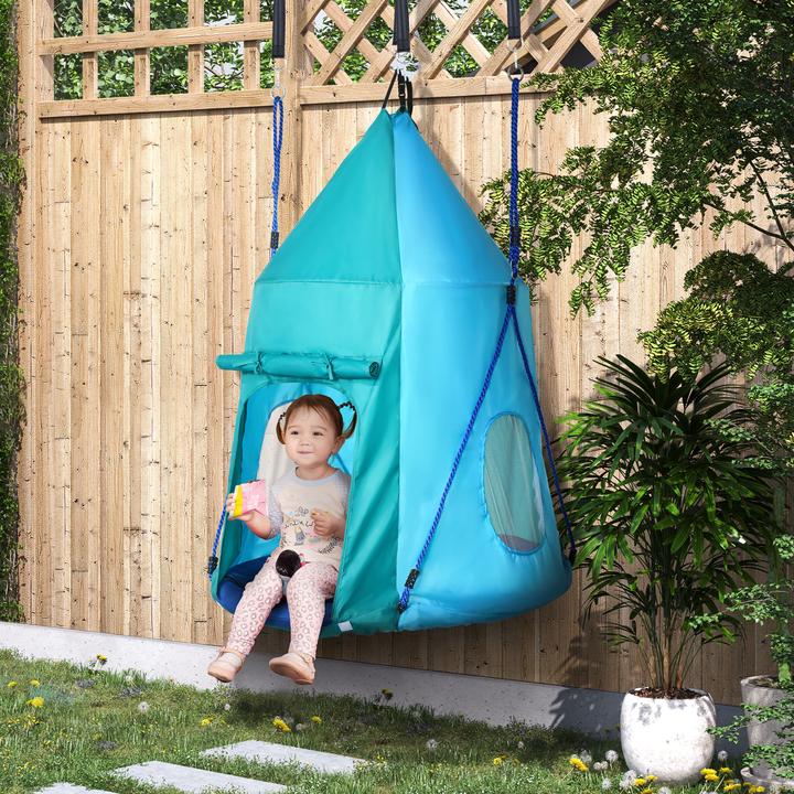 Immagine prodotto Outsunny Altalena a nido con tenda