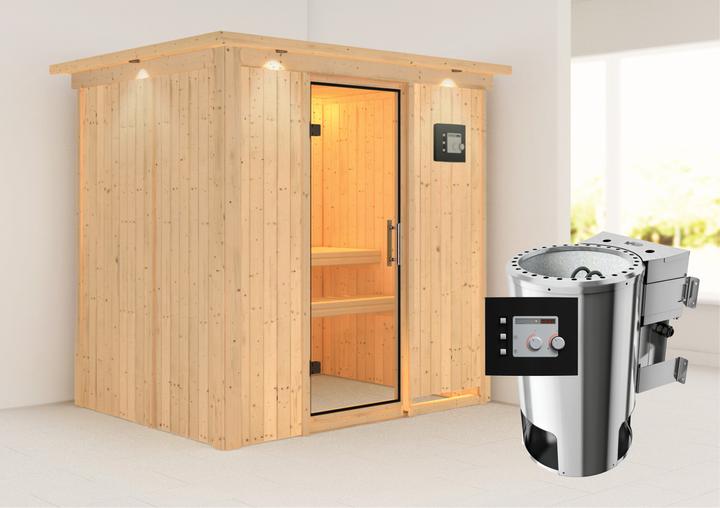 Immagine prodotto Karibu Fanja con corona sul tetto (Plug & Play 3,6 KW - Bio controllo esterno)