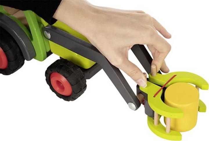 Image du produit Goki Chargeur frontal avec remorque à foin