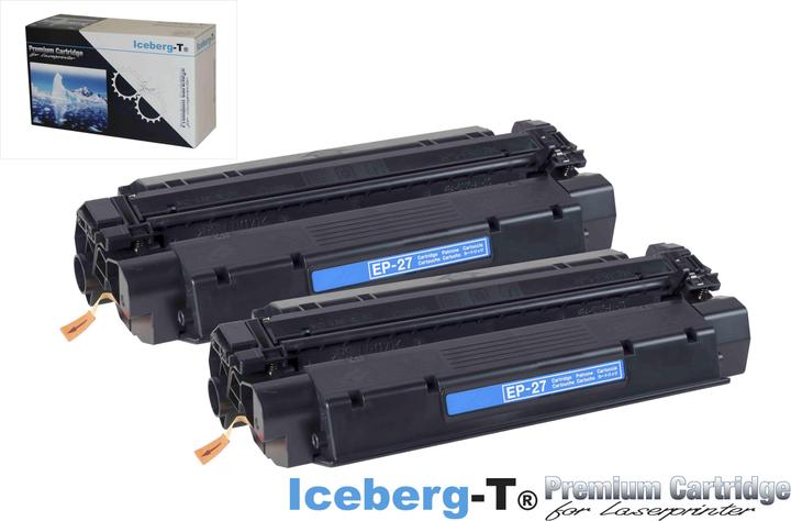 Produktbild Iceberg-T Toner EP-27 DuoPack 2 Stück à 2'500 Seiten, schwarz (BK)
