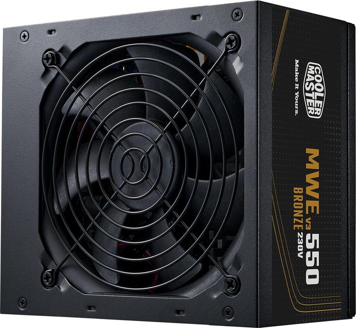 Actual product image Cooler Master MWE Bronze 550 V3 230V (550 W)