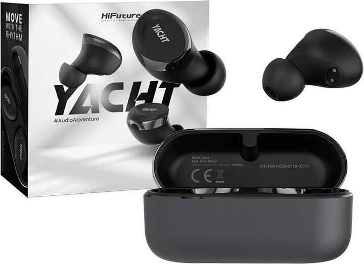 Actual product image HiFuture YACHT Earbuds Black (20 h, Wireless)