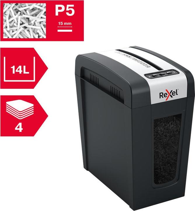 Produktbild Rexel MC4-SL Aktenvernichter Mikrogeschnittene Zerkleinerung 60 dB (Microschnitt)