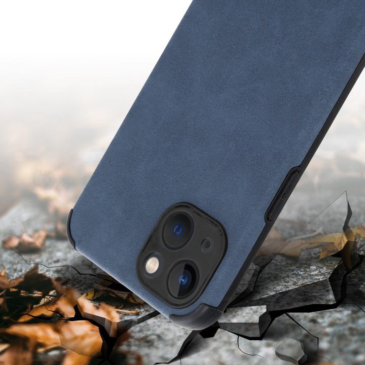 Image du produit Cadorabo Étui pour Apple iPhone 13 en cuir mat TPU style LM161 (Apple iPhone 13)