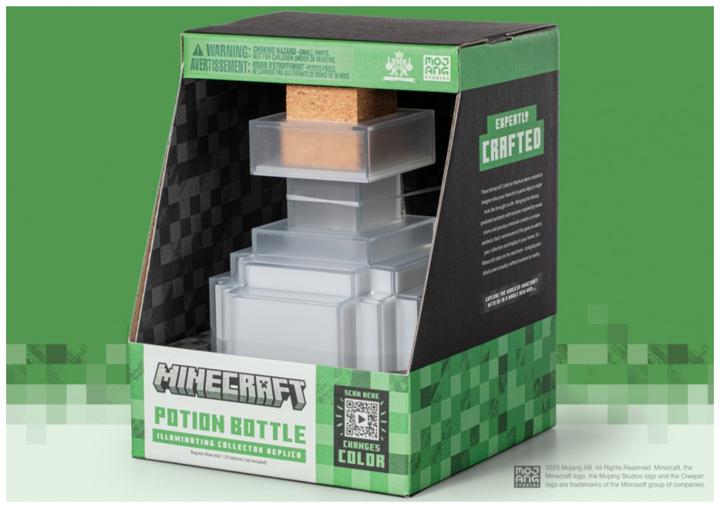 Immagine prodotto Noble Collection Minecraft Replica Bottiglia di pozione illuminante 16 cm