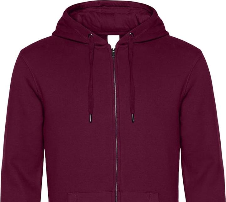 Actual product image B&C Mens Full Zip Hoodie (XXL)