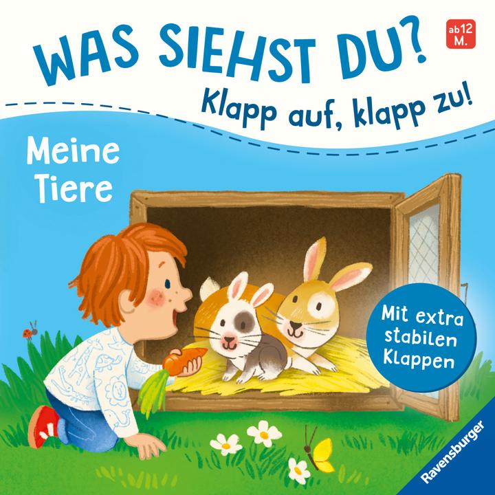 Produktbild Ravensburger Was siehst du? Klapp auf, klapp zu! Meine Tiere (Deutsch)