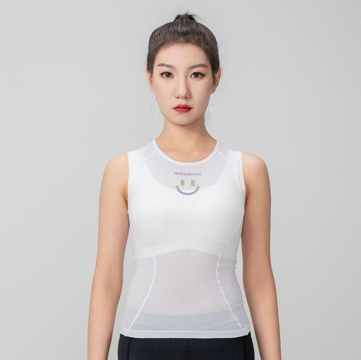 Image du produit Rockbros YDBX001 Gilet de cyclisme à séchage rapide pour femme XL / XXL - blanc (XXL)