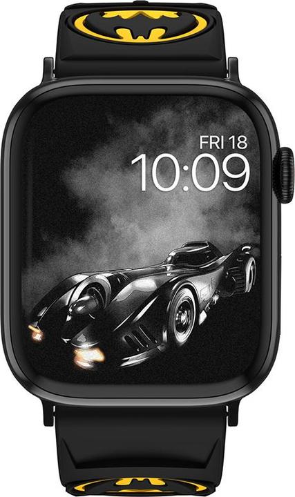 Produktbild Moby Fox DC Comics - Apple Watch Armband 38/40/41/42/44/45/49 mm (Batman Sculpted 3D) (Silikon)