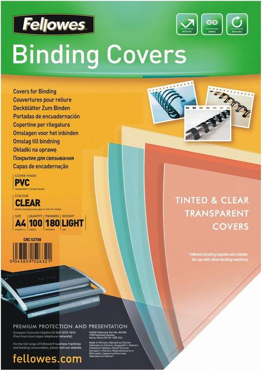 Produktbild Fellowes Cover