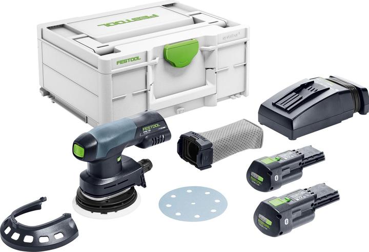 Festool Battery-powered random orbital sander ETSC 125 3.0 I-Plus (Eccentric grinder)