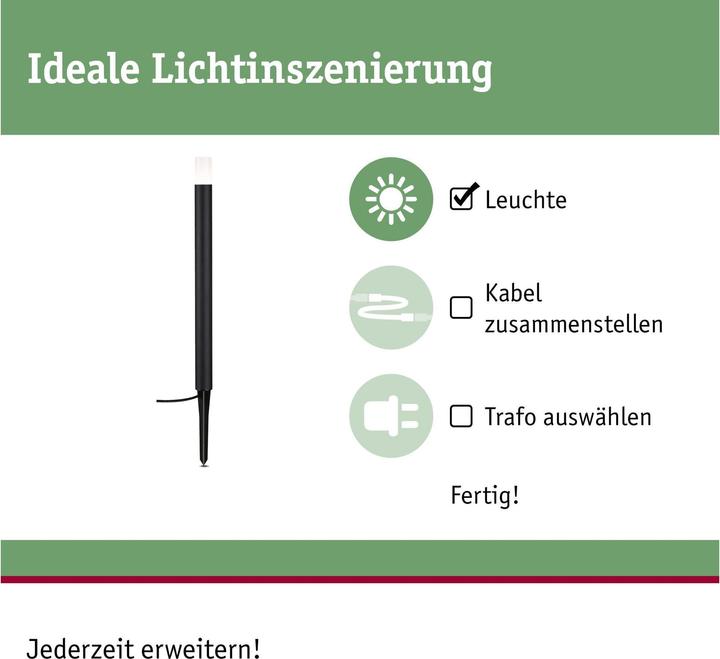 Produktbild Paulmann Outdoor Plug & Shine Flarea (270 lm, IP65)
