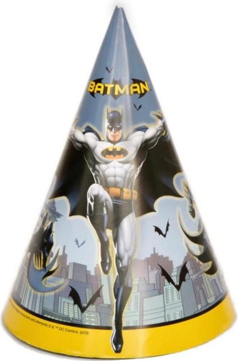 Produktbild Batman Logo Partyhütchen 8erPack Papier