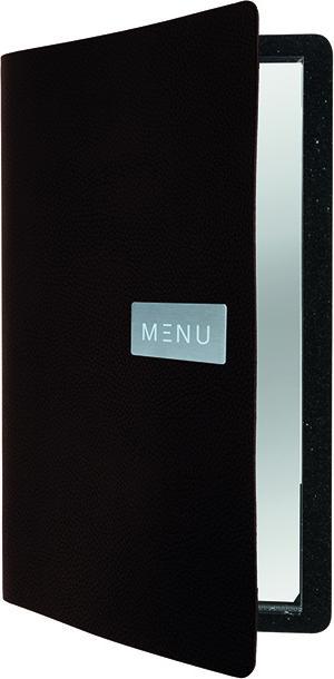 Produktbild Securit Speisekarten-Mappe ROYAL, DIN A4, aus Leder, rot (A4, 1 x)