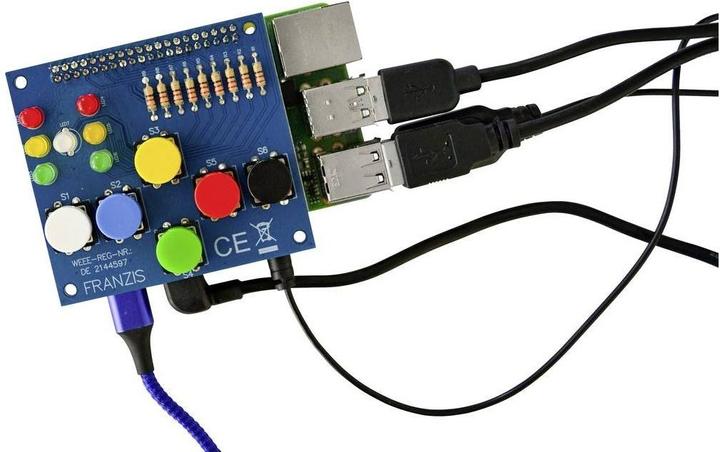 Produktbild Franzis Raspberry Pi4 für Young Maker
