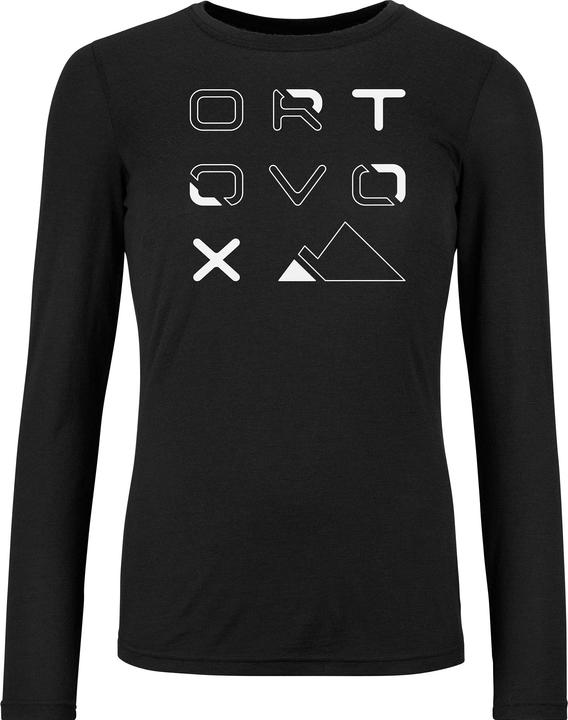 Ortovox Women's 185 Merino Brand Outline L/S