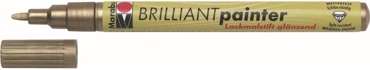Actual product image Marabu BRILLIANT painter lacquer pencil (Gold, 2 mm, 1 x)