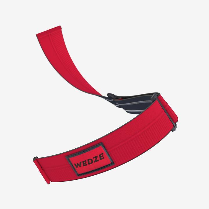 Actual product image Wedze Ski goggles snowboard goggles adults/children fair weather - G900 C HD red