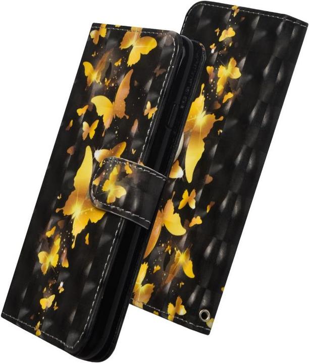Actual product image Cover-Discount Glitter effect leather mobile phone case (Huawei P30 Lite)