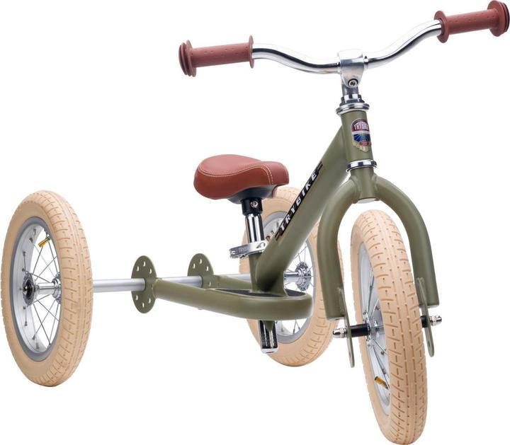 Image du produit Trybike Laufrad 2 in 1 vintage, green matt (12")