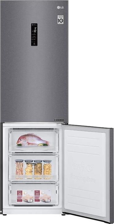 Produktbild LG GBB61DSHMN Koel/vries combinatie Rvs Vrijstaand (341 l)
