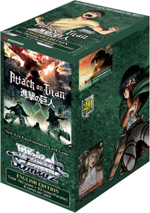 Produktbild Weiss Schwarz Attack on Titan: Vol.2 Booster Box - Reprint - EN (Englisch, Booster Pack)