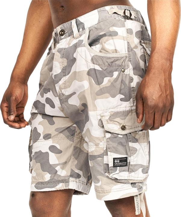 Produktbild Crosshatch Mens Jimster Camo Cargo Shorts (30)