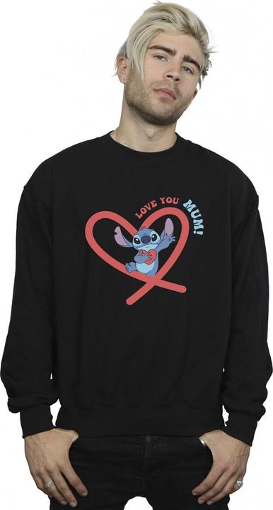 Image du produit Disney - Sweat LILO & STITCH LOVE YOU MUM - Homme (L)