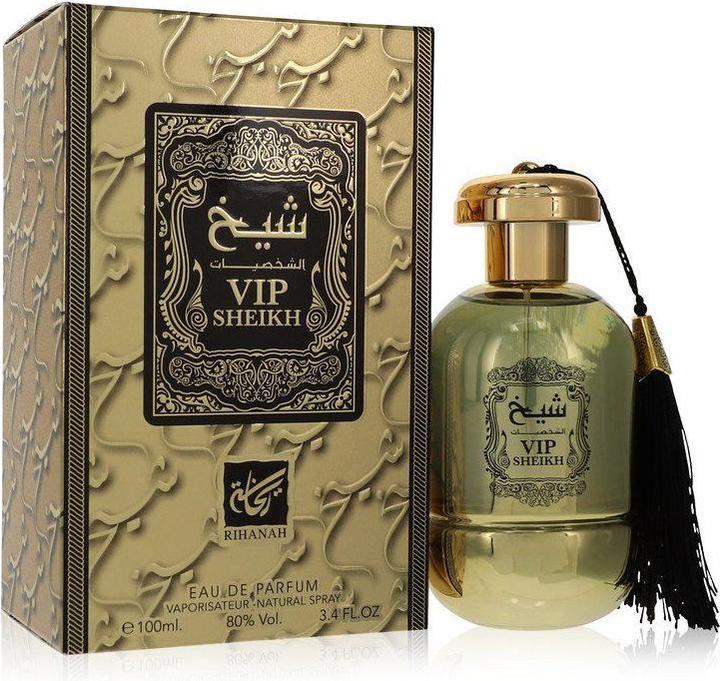 Image du produit Rihanah VIP Sheikh by Eau de Parfum Spray (Unisex) 100 ml (Eau de parfum, 100 ml)