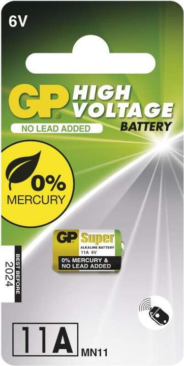 Image du produit GP Batteries Alkaline, 6 V/38 mAh (1 pcs, 11A, 38 mAh)