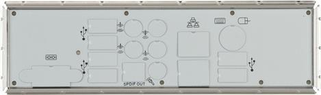 Actual product image Supermicro MCP-260-00045-1N Shelf I / O-cover computer housing part