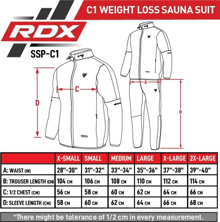 Actual product image Rdx Clothing Sauna Suit C1 Army Green-M