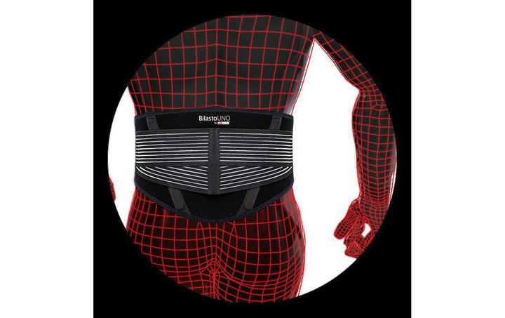 Actual product image Bilasto Uno Back brace with power straps (One size)