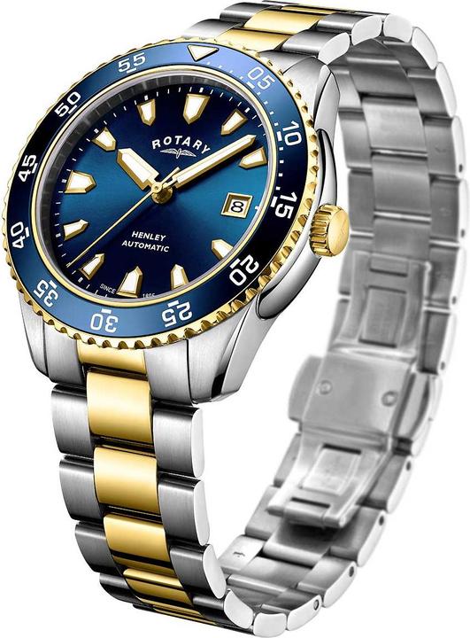 Produktbild Rotary GB05131/05 Henley Automatik Herren 42mm 10ATM (Analoguhr, 42 mm)