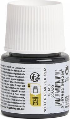 Image du produit Pebeo Couleurs de cuir SetaCuir (noir extrême, 45 ml)