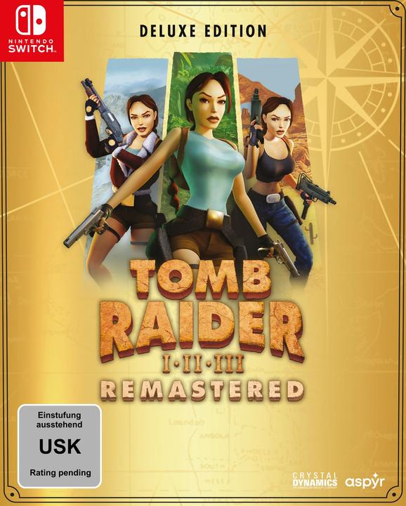 Actual product image Aspyr Tomb Raider 1-3 Switch Remastered Deluxe Editio (Switch, Switch Lite, Switch OLED, DE)