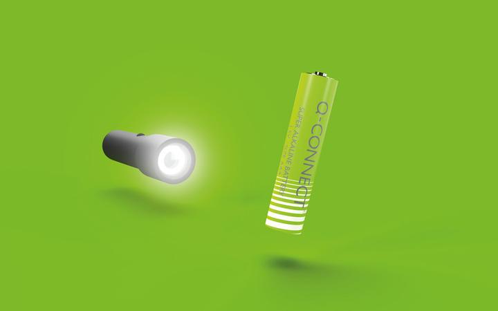 Immagine prodotto Q-Connect Batterie alcaline (4 pz., AAA, 1080 mAh)