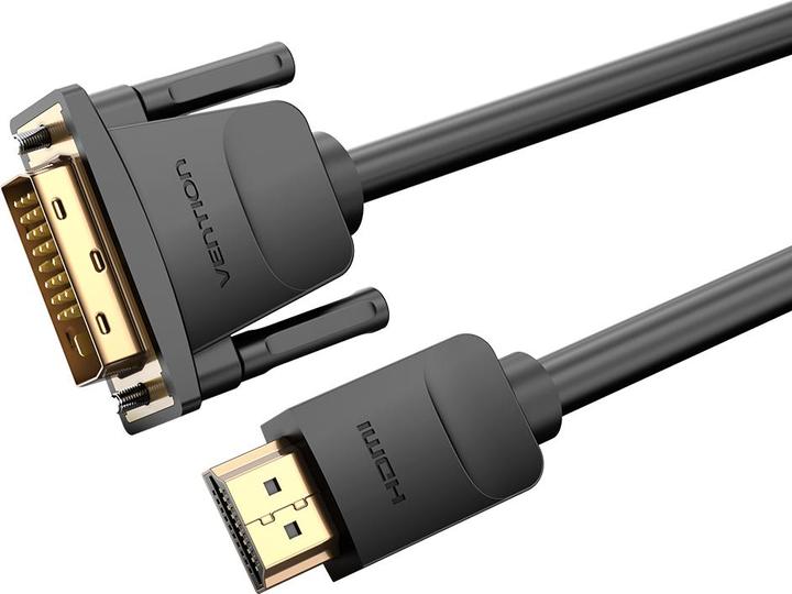 Immagine prodotto Vention Cavo da HDMI a DVI da 3 m ABFBI (nero) (3 m, HDMI)