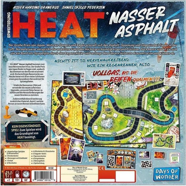 Actual product image Days of Wonder Heat - Wet asphalt (German)