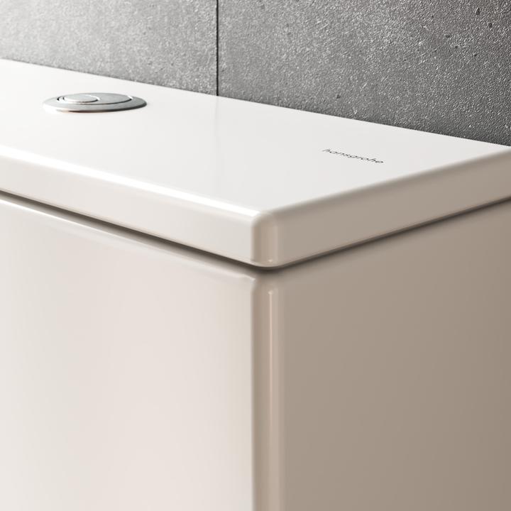 Produktbild hansgrohe EluPura Original S Stand-WC Set, 365x640mm, AquaChannel Flush, inkl. Spülkasten und WC-Si