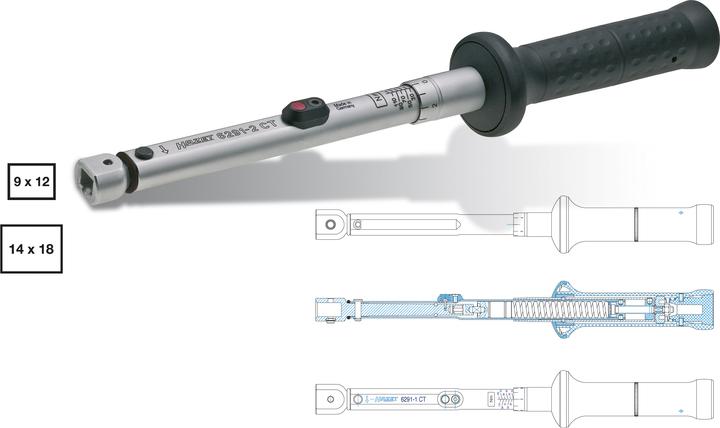 Actual product image HAZET Torque spanner (5 Nm, 60 Nm)