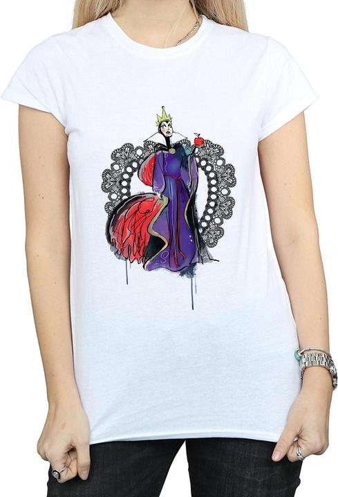 Actual product image Disney Womens/Ladies Villains Maleficent Sketch Cotton T-Shirt (XL)