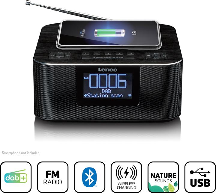 Immagine prodotto Lenco CR-650BK (FM, DAB, Bluetooth)
