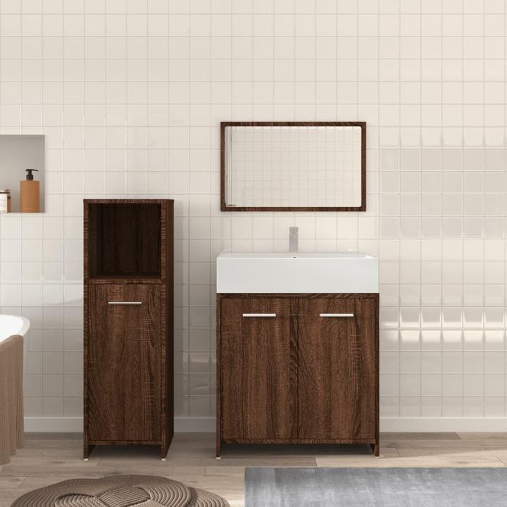 Produktbild VidaXL 3-tlg. Badmöbel-Set