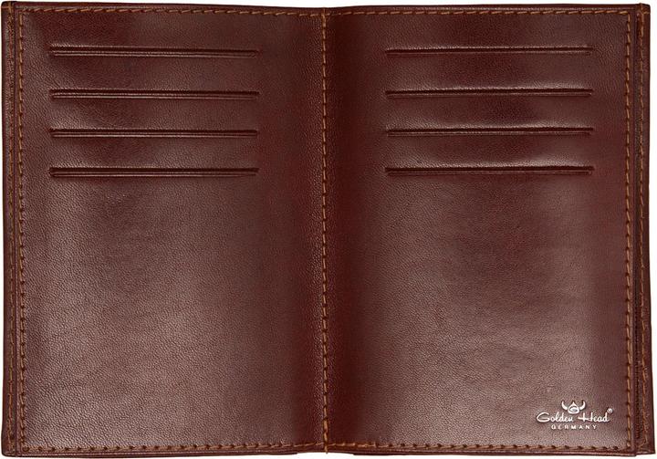 Actual product image Golden Head Colorado - RFID ID Card Case Tabacco