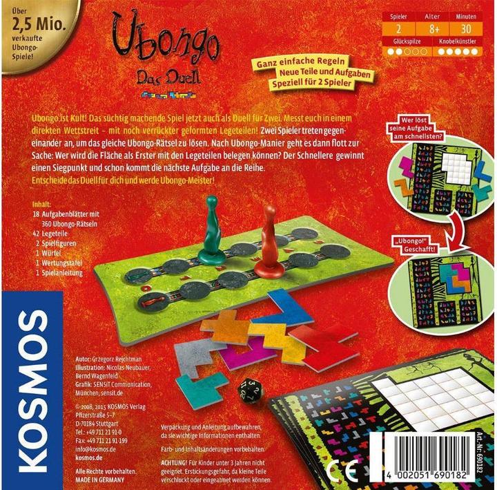 Produktbild Kosmos Ubongo - Das Duell (Deutsch)