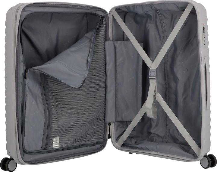 Actual product image D&N Travel Line 4500 4-wheel suitcase set 3-piece with stretch fold (205 l, XL (from 140l))