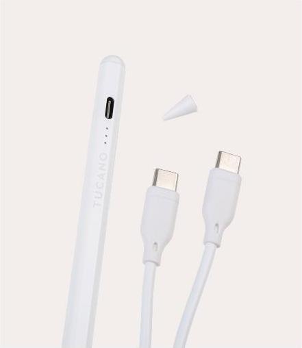 Immagine prodotto Tucano Penna stilo attiva USB-C per iPad bianco