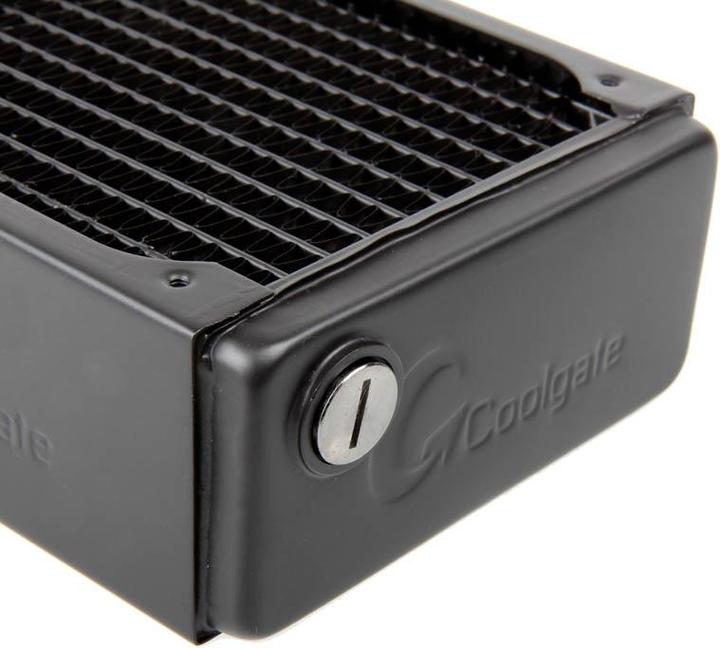 Image du produit Coolgate CG120 Radiateur 120mm - noir (120 mm)