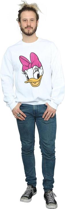 Actual product image Disney Mens Daisy Duck Head Painted Sweatshirt (S)
